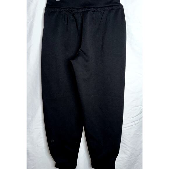 Athleta Womens Size Small Black Drawstring Elastic Waist Zippered Pocket Joggers - Picture 4 of 7